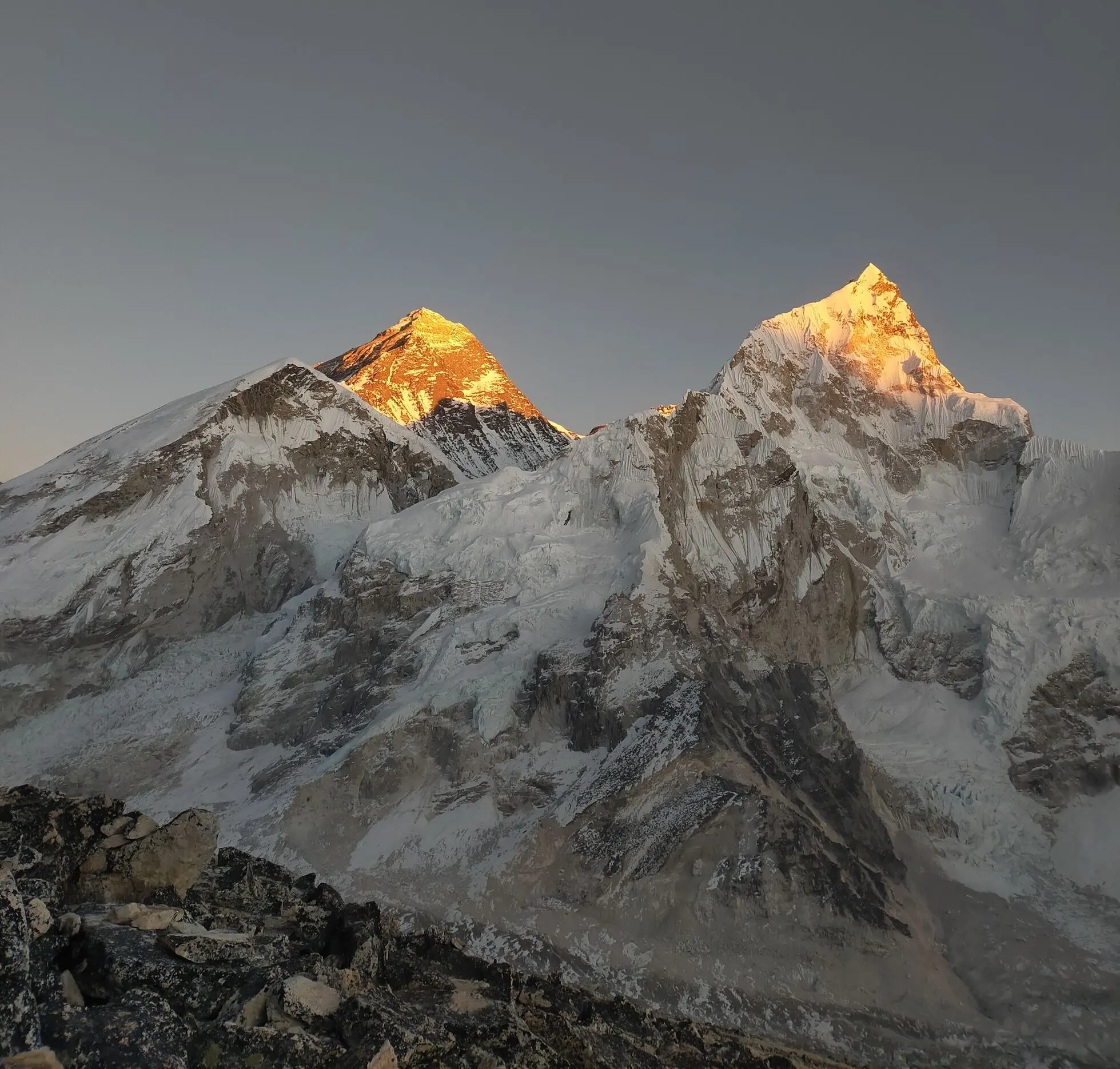 View of Everest, Everest Three pass Trek Nepal